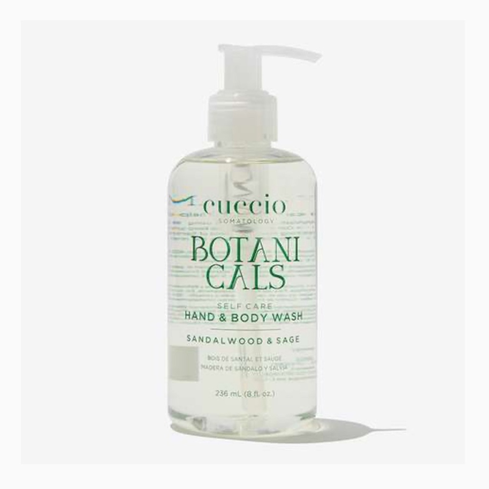 CUCCIO SOMATOLOGY Botanicals Hand and Body Wash Sandalwood & Sage